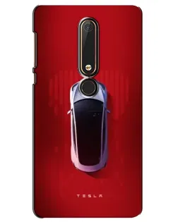 Чохол для Nokia 6 2018 з картинкою «Tesla Top View»