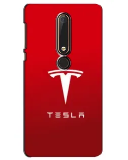 Чохол для Nokia 6 2018 з картинкою «Tesla Red Classic»