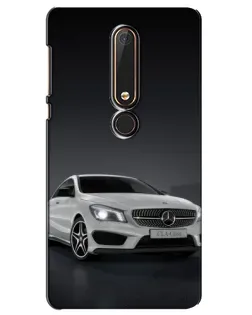 Чохол для Nokia 6 2018 з картинкою «Mercedes AMG GT Silver»