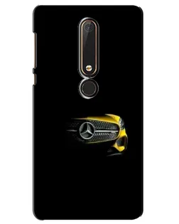 Чехол для Nokia 6 2018 с картинкой «Mercedes — ретро стиль» Чехол для Nokia 6 2018 с картинкой «Mercedes — ретро стиль»