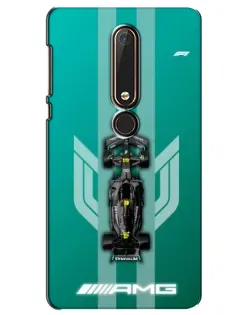Чехол для Nokia 6 2018 с картинкой «Mercedes AMG Petronas» Чехол для Nokia 6 2018 с картинкой «Mercedes AMG Petronas»