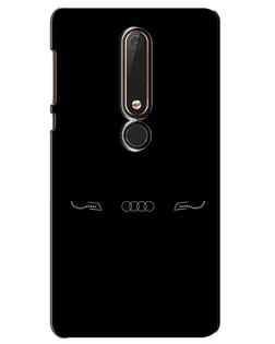 Чохол для Nokia 6 2018 з картинкою «Audi — світловий підпис»