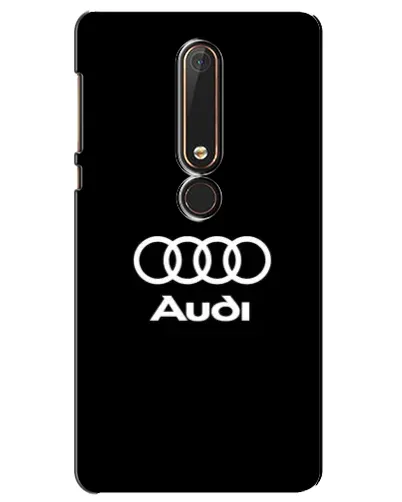 Чохол для Nokia 6 2018 з картинкою «Класичне лого Audi» Чохол для Nokia 6 2018 з картинкою «Класичне лого Audi»