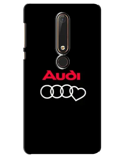 Чохол для Nokia 6 2018 з картинкою «Логотип Audi Heart» Чохол для Nokia 6 2018 з картинкою «Логотип Audi Heart»