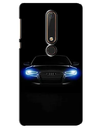 Чохол для Nokia 6 2018 з картинкою «Audi в неоні» Чохол для Nokia 6 2018 з картинкою «Audi в неоні»