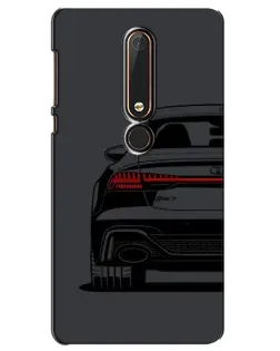 Чохол для Nokia 6 2018 з картинкою «Задня частина Audi — арт»