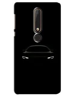 Чохол для Nokia 6 2018 з картинкою «Погляд Audi у темряві»