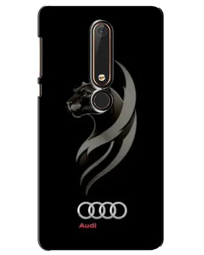Чохол для Nokia 6 2018 з картинкою «Графіка — пантера та Audi» Чохол для Nokia 6 2018 з картинкою «Графіка — пантера та Audi»