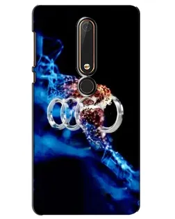 Чохол для Nokia 6 2018 з картинкою «Енергія лого Audi»