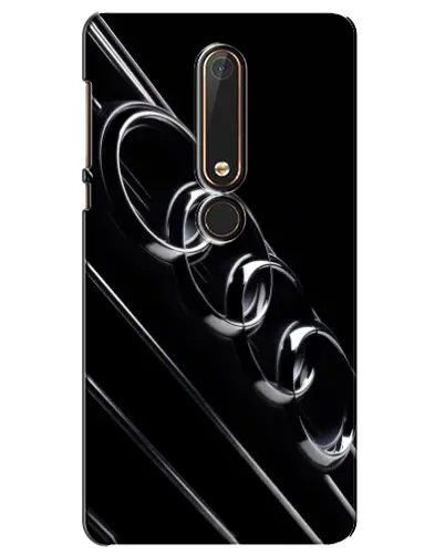 Чохол для Nokia 6 2018 з картинкою «Audi — абстрактні кільця» Чохол для Nokia 6 2018 з картинкою «Audi — абстрактні кільця»
