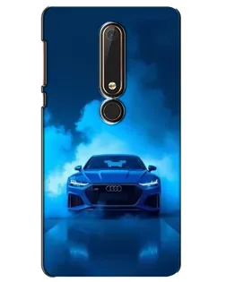 Чохол для Nokia 6 2018 з картинкою «Audi — блакитна енергія»