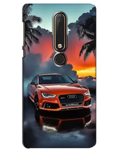 Чохол для Nokia 6 2018 з картинкою «Audi — захід сонця» Чохол для Nokia 6 2018 з картинкою «Audi — захід сонця»