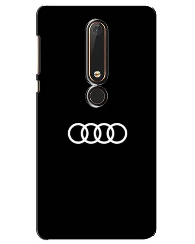 Чохол для Nokia 6 2018 з картинкою «Audi White Logo» Чохол для Nokia 6 2018 з картинкою «Audi White Logo»