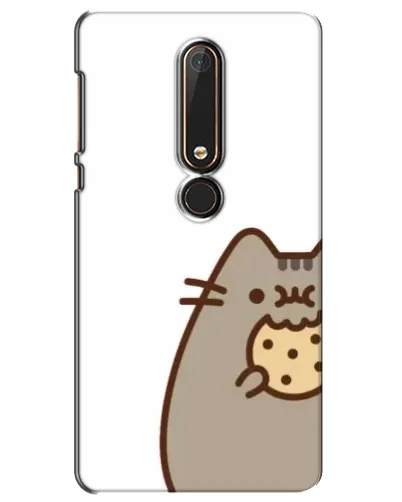 Чехол для Nokia 6 2018 с картинкой «Пушин с печеньем»