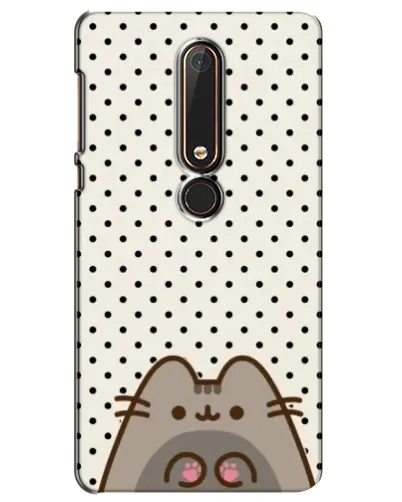 Чехол для Nokia 6 2018 с картинкой «Пушин в горошек»