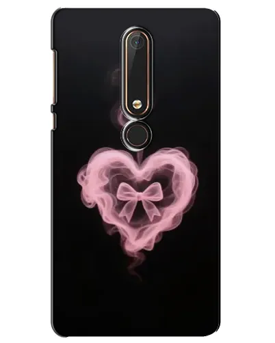 Чехол для Nokia 6 2018 с картинкой «Дымчатое сердце» Чехол для Nokia 6 2018 с картинкой «Дымчатое сердце»