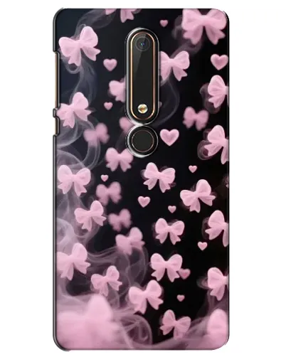 Чехол для Nokia 6 2018 с картинкой «Неоновое кружево» Чехол для Nokia 6 2018 с картинкой «Неоновое кружево»