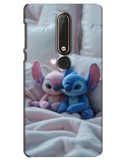 Чохол для Nokia 6 2018 з картинкою «Плюшеві Стіч Ангел»