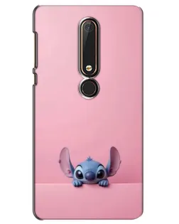 Чохол для Nokia 6 2018 з картинкою «Stitch визирає»
