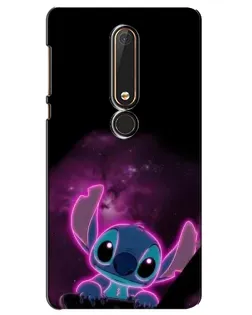Чохол для Nokia 6 2018 з картинкою «Неоновий Stitch»