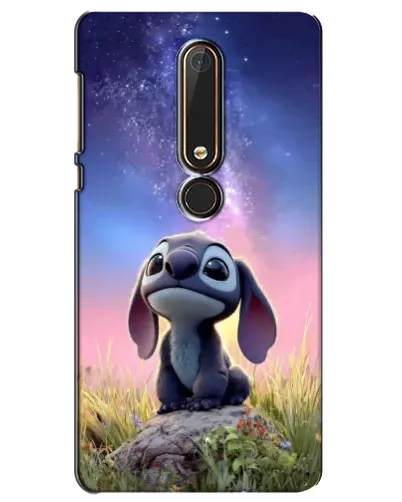 Чехол для Nokia 6 2018 с картинкой «Стич на рассвете» Чехол для Nokia 6 2018 с картинкой «Стич на рассвете»