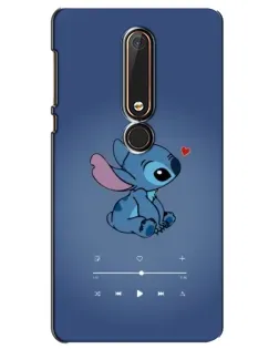 Чохол для Nokia 6 2018 з картинкою «Музичний Stitch»