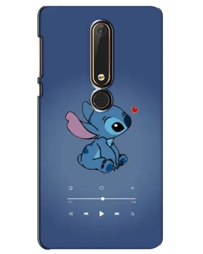 Чехол для Nokia 6 2018 с картинкой «Музыкальный Stitch» Чехол для Nokia 6 2018 с картинкой «Музыкальный Stitch»