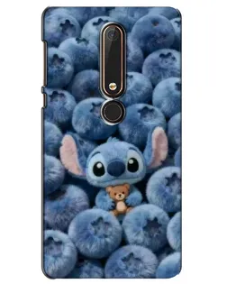 Чохол для Nokia 6 2018 з картинкою «Стіч та лохина»