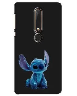 Чохол для Nokia 6 2018 з картинкою «Стіч на чорному»