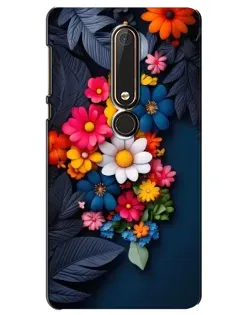 Чохол для Nokia 6 2018 з картинкою «Квіткова феєрія»