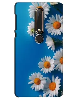 Чохол для Nokia 6 2018 з картинкою «Білосніжні маргаритки»