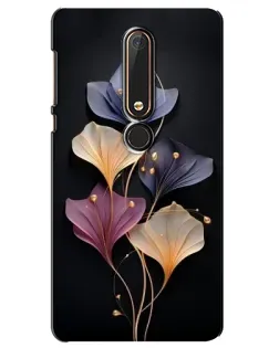 Чохол для Nokia 6 2018 з картинкою «Лілові квіти грації»