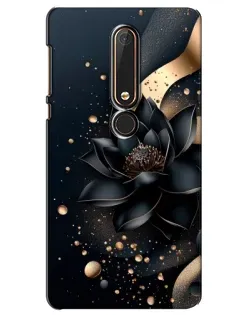 Чохол для Nokia 6 2018 з картинкою «Чорний лотос»