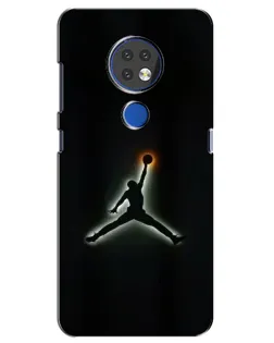 Чехол для Nokia 7.2 с картинкой «Jordan Gradient Logo» Чехол для Nokia 7.2 с картинкой «Jordan Gradient Logo»