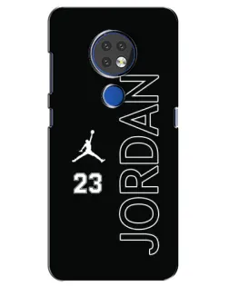 Чехол для Nokia 7.2 с картинкой «Jordan Vertical»