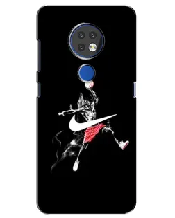 Чехол для Nokia 7.2 с картинкой «Jordan Jumpman»