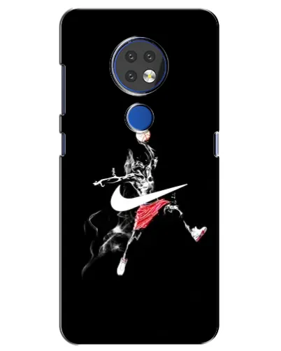 Чехол для Nokia 7.2 с картинкой «Jordan Jumpman» Чехол для Nokia 7.2 с картинкой «Jordan Jumpman»