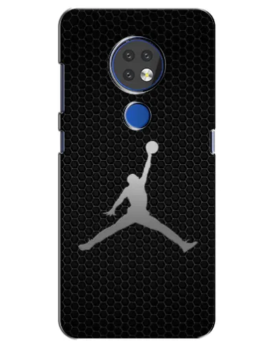 Чехол для Nokia 7.2 с картинкой «Jordan Dark Carbon» Чехол для Nokia 7.2 с картинкой «Jordan Dark Carbon»