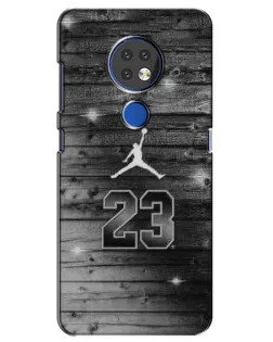 Чехол для Nokia 7.2 с картинкой «Jordan Carbon 23»