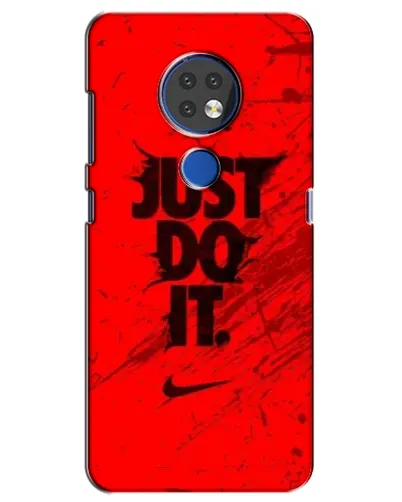 Чехол для Nokia 7.2 с картинкой «Nike Just Do It» Чехол для Nokia 7.2 с картинкой «Nike Just Do It»
