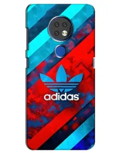 Чехол для Nokia 7.2 с картинкой «Абстракция Adidas» Чехол для Nokia 7.2 с картинкой «Абстракция Adidas»