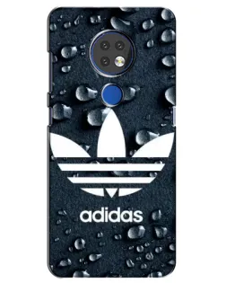 Чехол для Nokia 7.2 с картинкой «Adidas Trefoil Blue» Чехол для Nokia 7.2 с картинкой «Adidas Trefoil Blue»