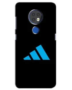 Чехол для Nokia 7.2 с картинкой «Adidas Cyan Logo»