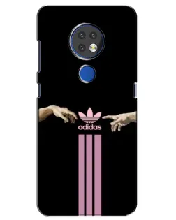 Чехол для Nokia 7.2 с картинкой «Adidas Hands»