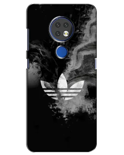 Чехол для Nokia 7.2 с картинкой «Абстрактный дым Adidas» Чехол для Nokia 7.2 с картинкой «Абстрактный дым Adidas»