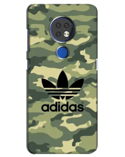 Чехол для Nokia 7.2 с картинкой «Милитари стиль Adidas» Чехол для Nokia 7.2 с картинкой «Милитари стиль Adidas»