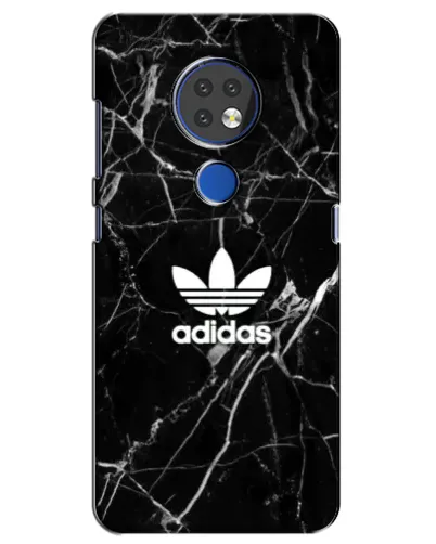 Чехол для Nokia 7.2 с картинкой «Белый мрамор Adidas» Чехол для Nokia 7.2 с картинкой «Белый мрамор Adidas»