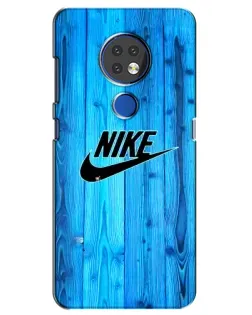 Чехол для Nokia 7.2 с картинкой «Голубое дерево Nike»