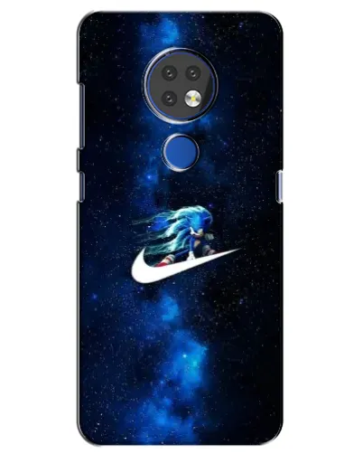 Чехол для Nokia 7.2 с картинкой «Звездный путь Nike»