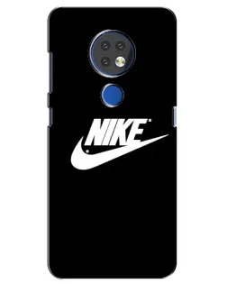 Чехол для Nokia 7.2 с картинкой «Мазки краски Nike»